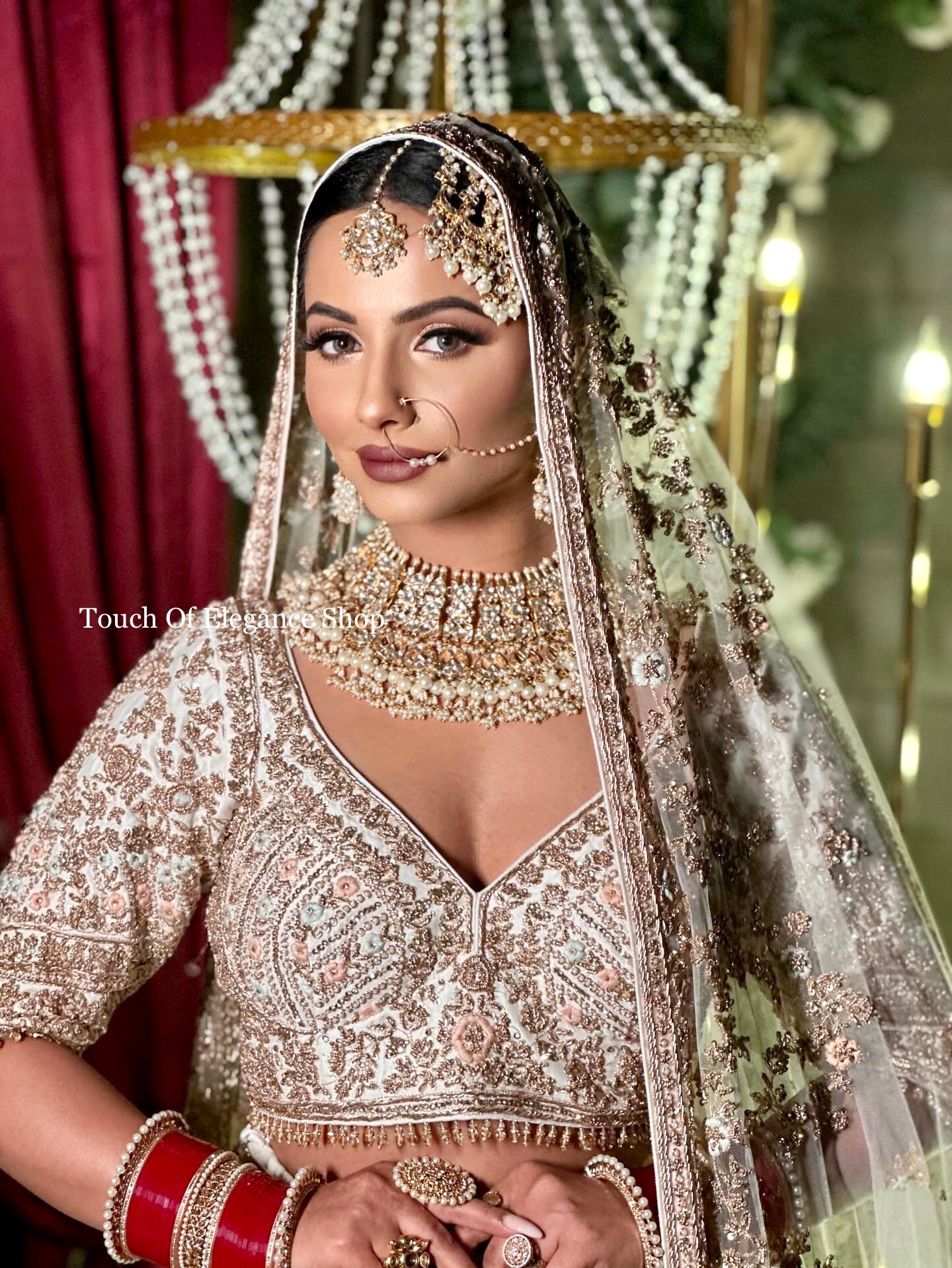 Pachi Kundan Bridal Set | Ready-to-ship