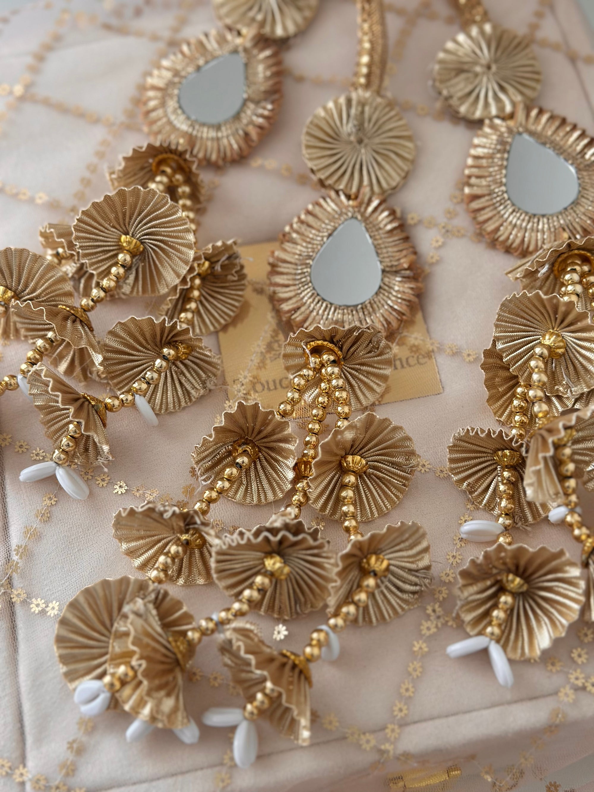 Golden Mirror Parandi | Ready-to-ship