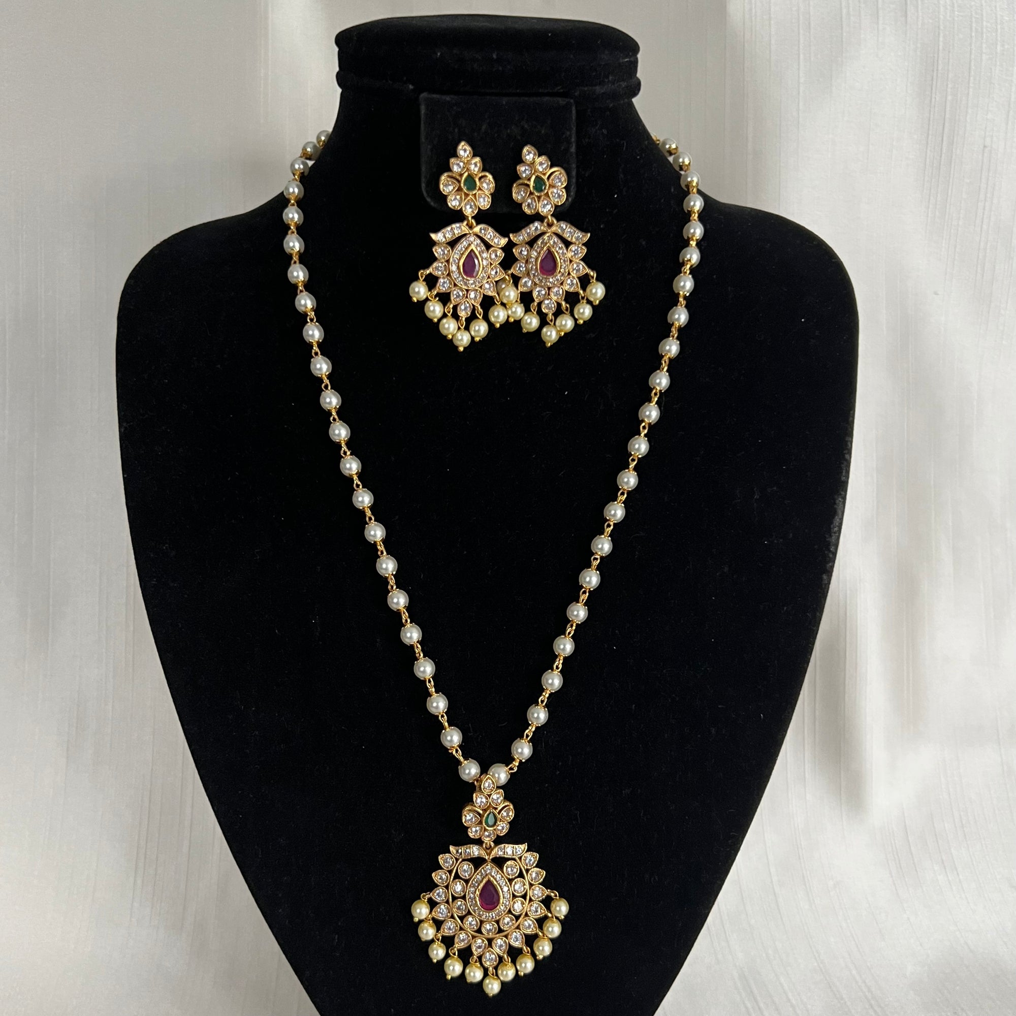 Ruby Green Haar Set | Ready-to-ship