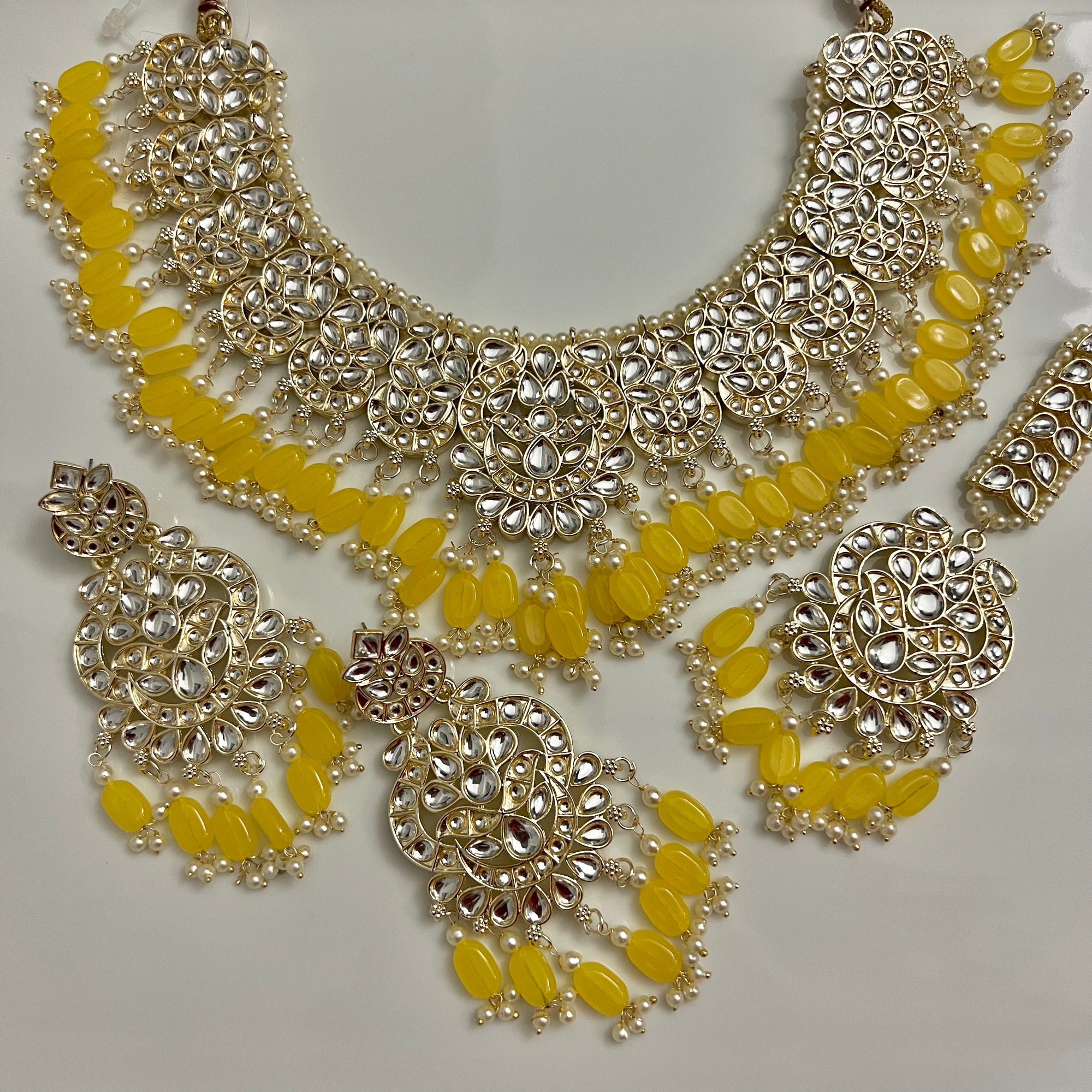 Yellow Pearl Set | Ready-to-ship