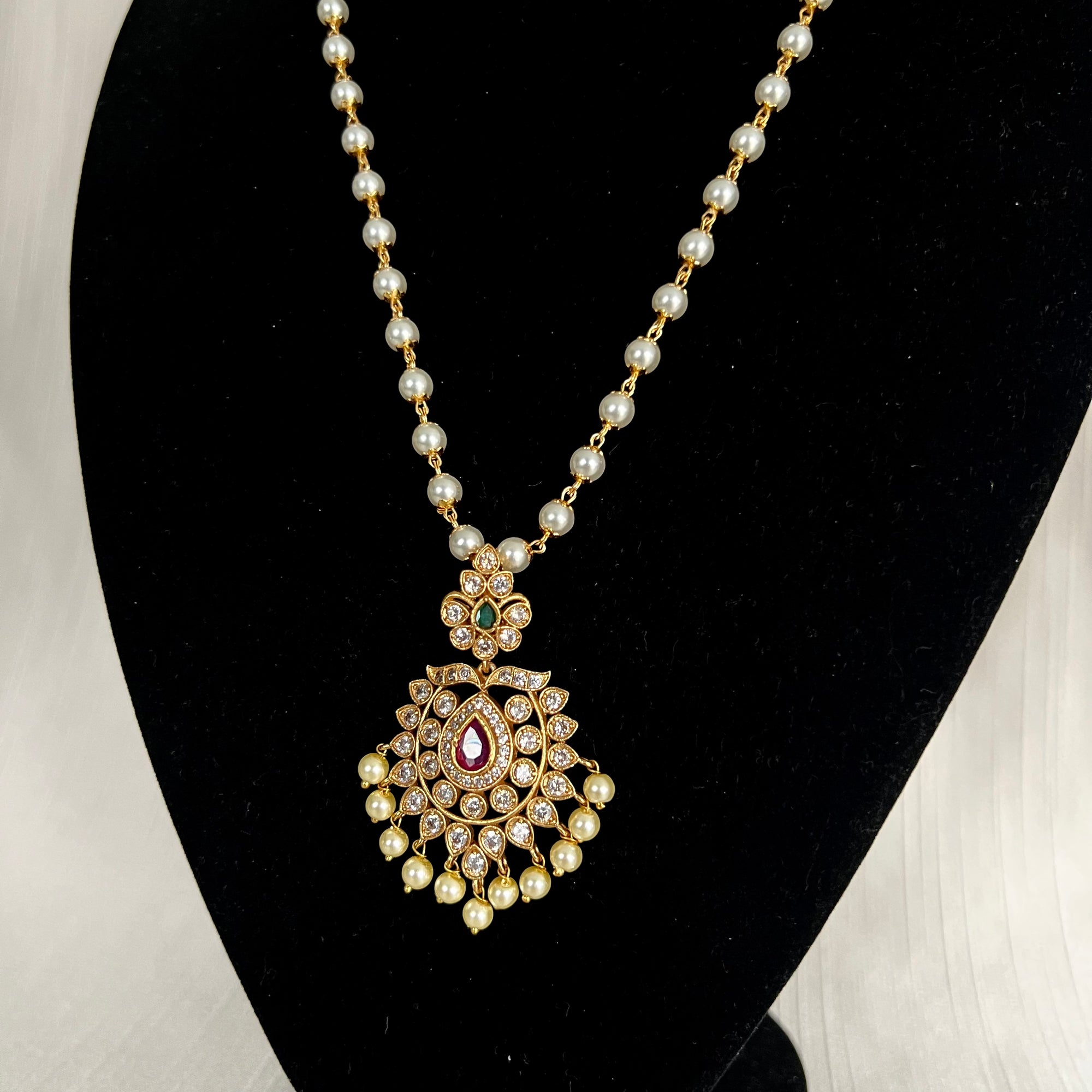 Ruby Green Haar Set | Ready-to-ship