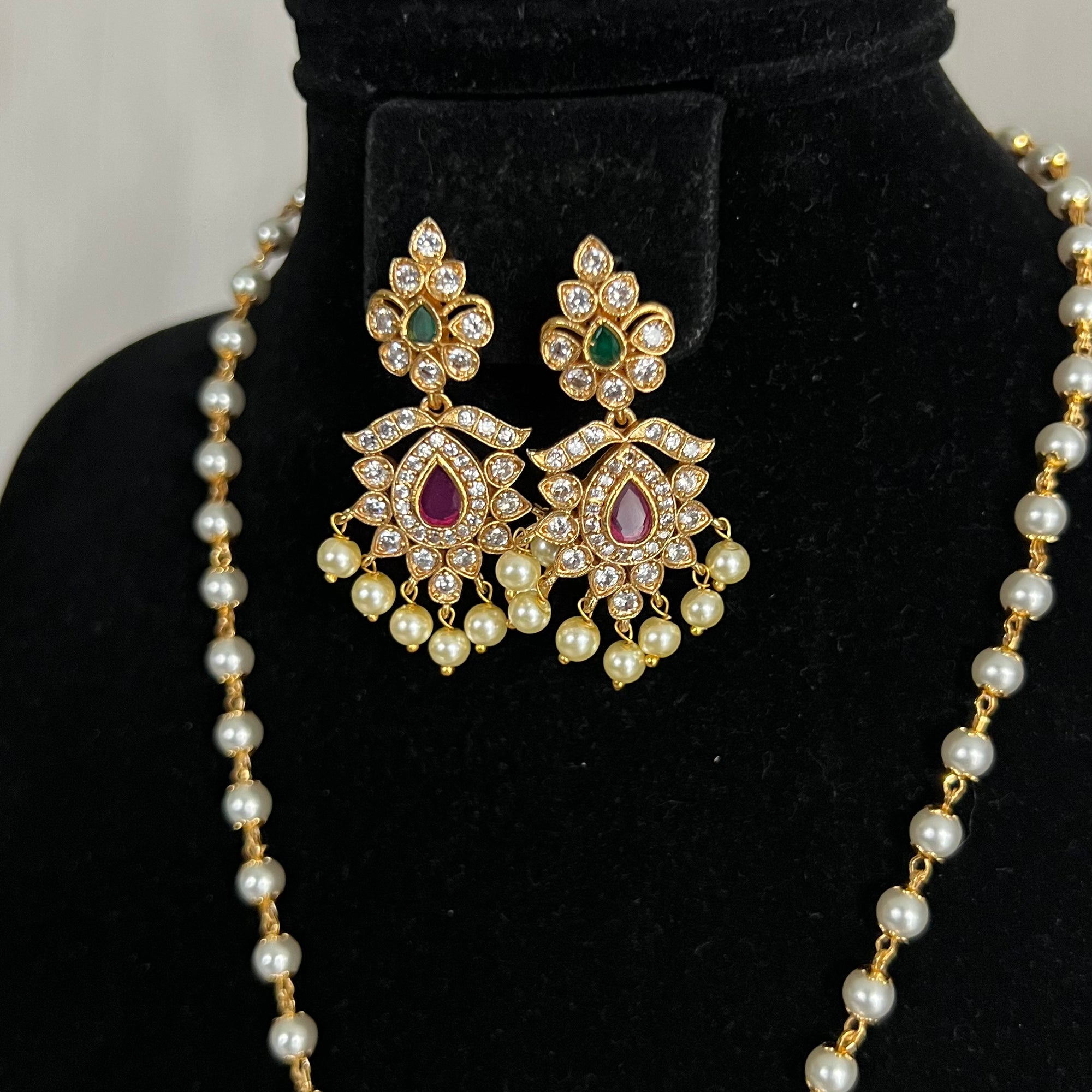 Ruby Green Haar Set | Ready-to-ship