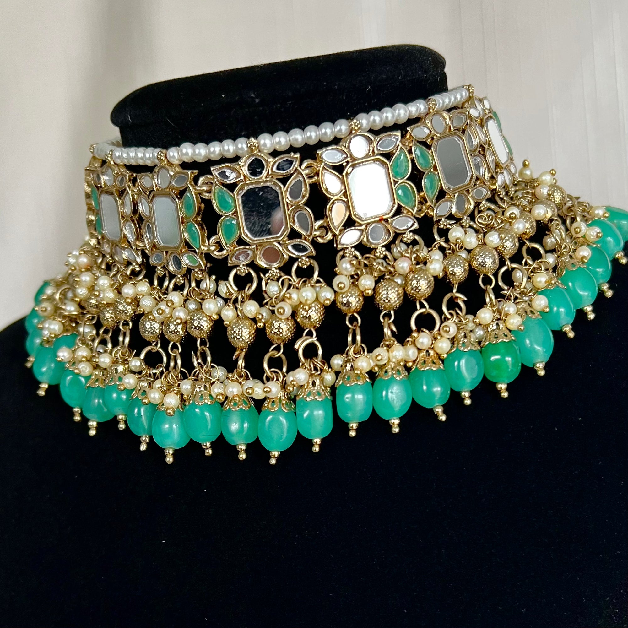 Teal Mirror Set | Ready-to-ship