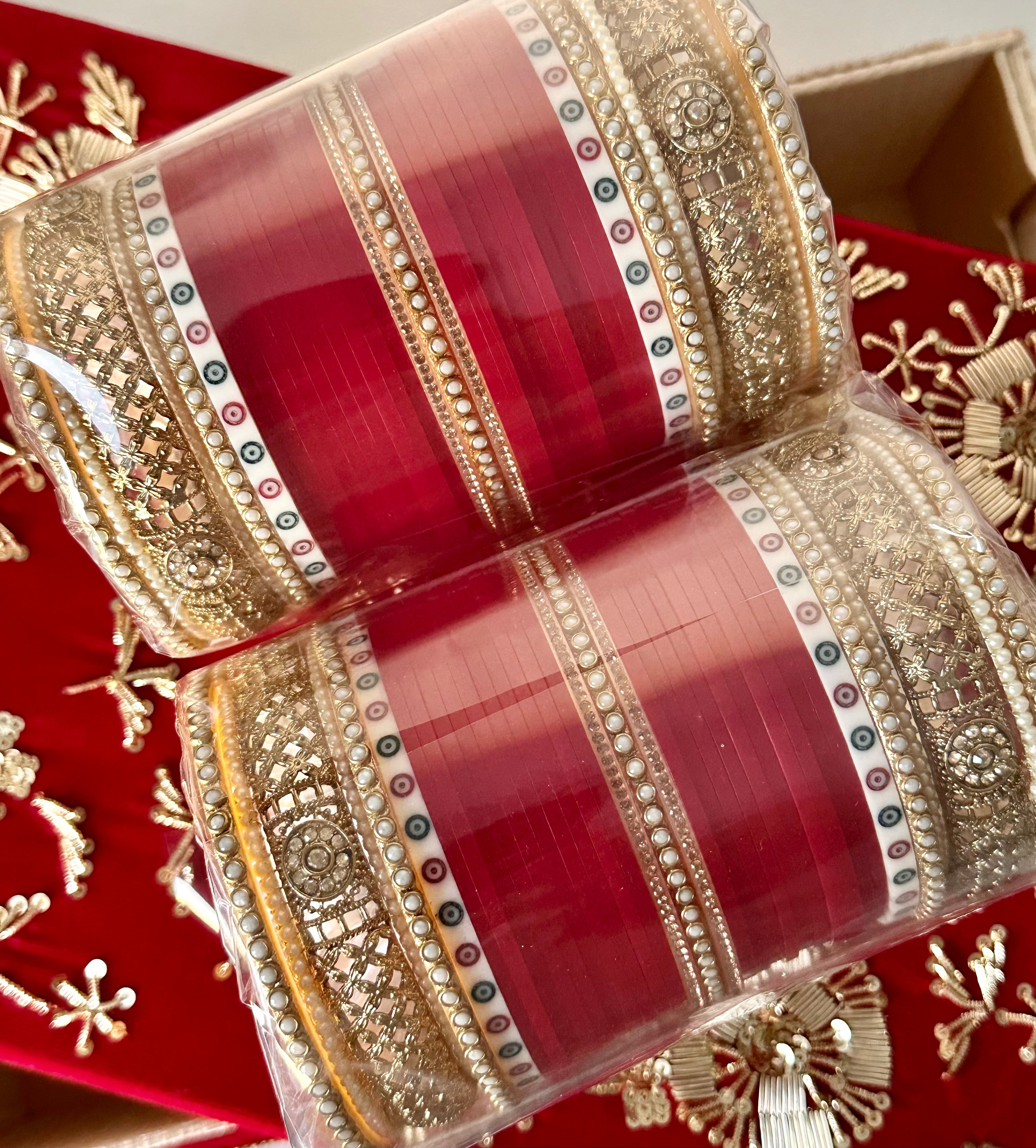 2.12 Bridal Choora | Ready - to - ship - Touch Of Elegance