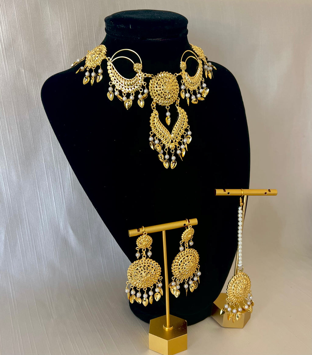 Pippal Patti Floral Set | Ready-to-ship