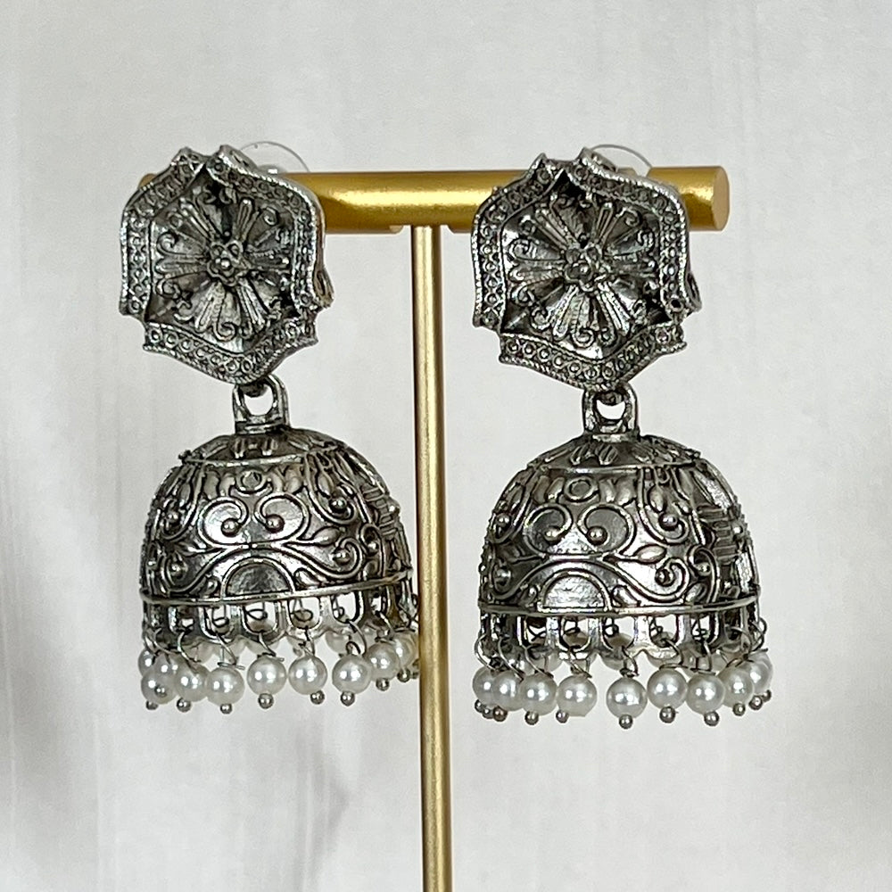 Oxidized Jhumki’s | Ready-to-ship