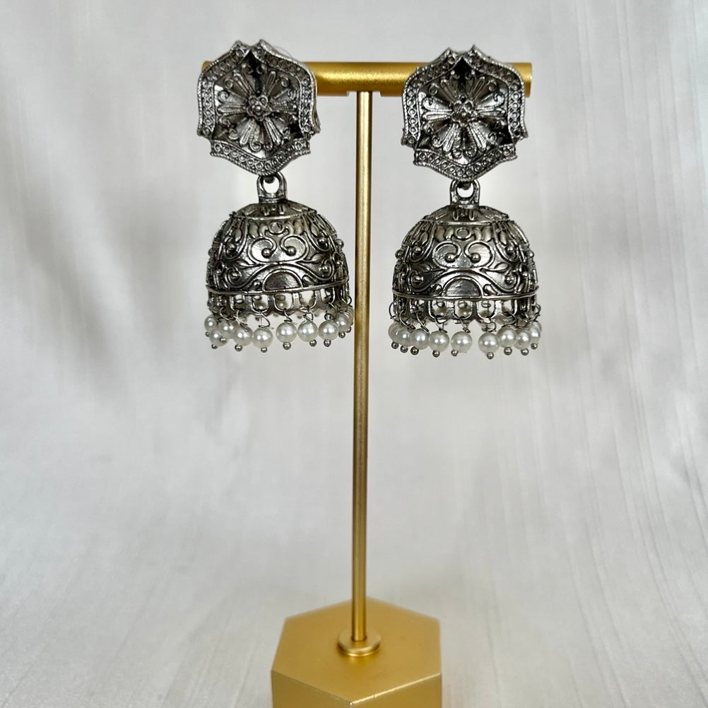 Oxidized Jhumki’s | Ready-to-ship