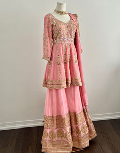 Pink Peony Suit | Made-on-order