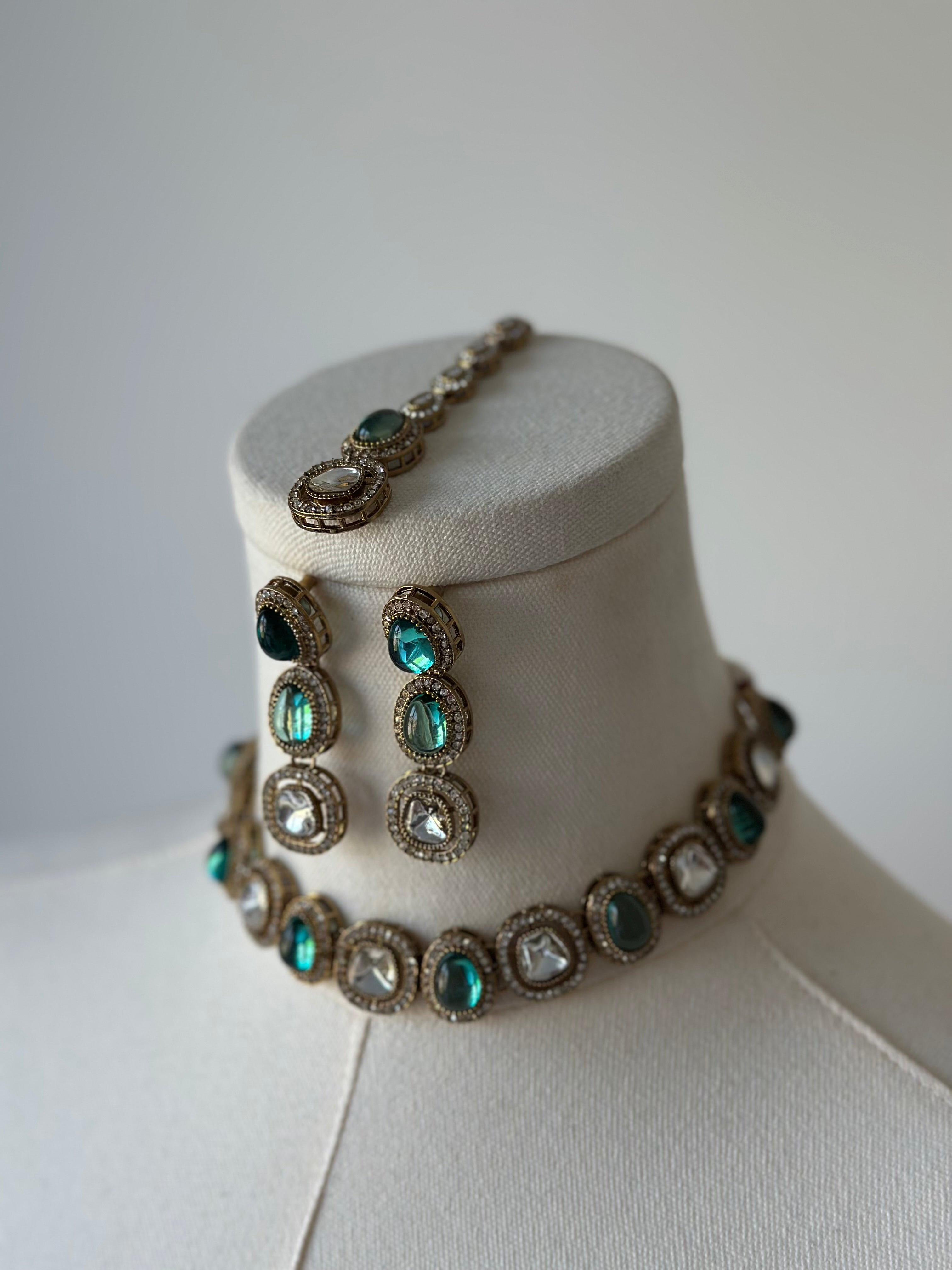 Lydia Aqua Set | Ready-to-ship