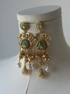 Hania Earrings • Green | Ready-to-ship