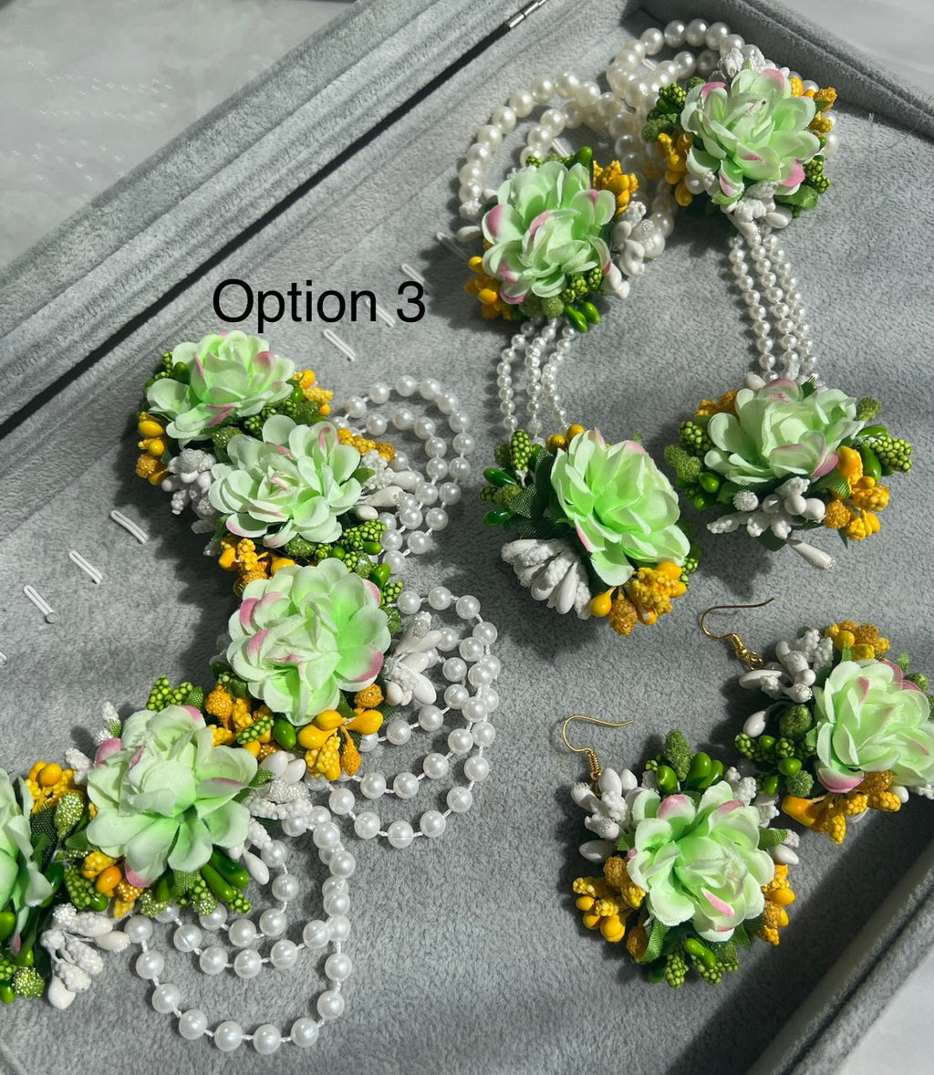 Floral Jewelry Set