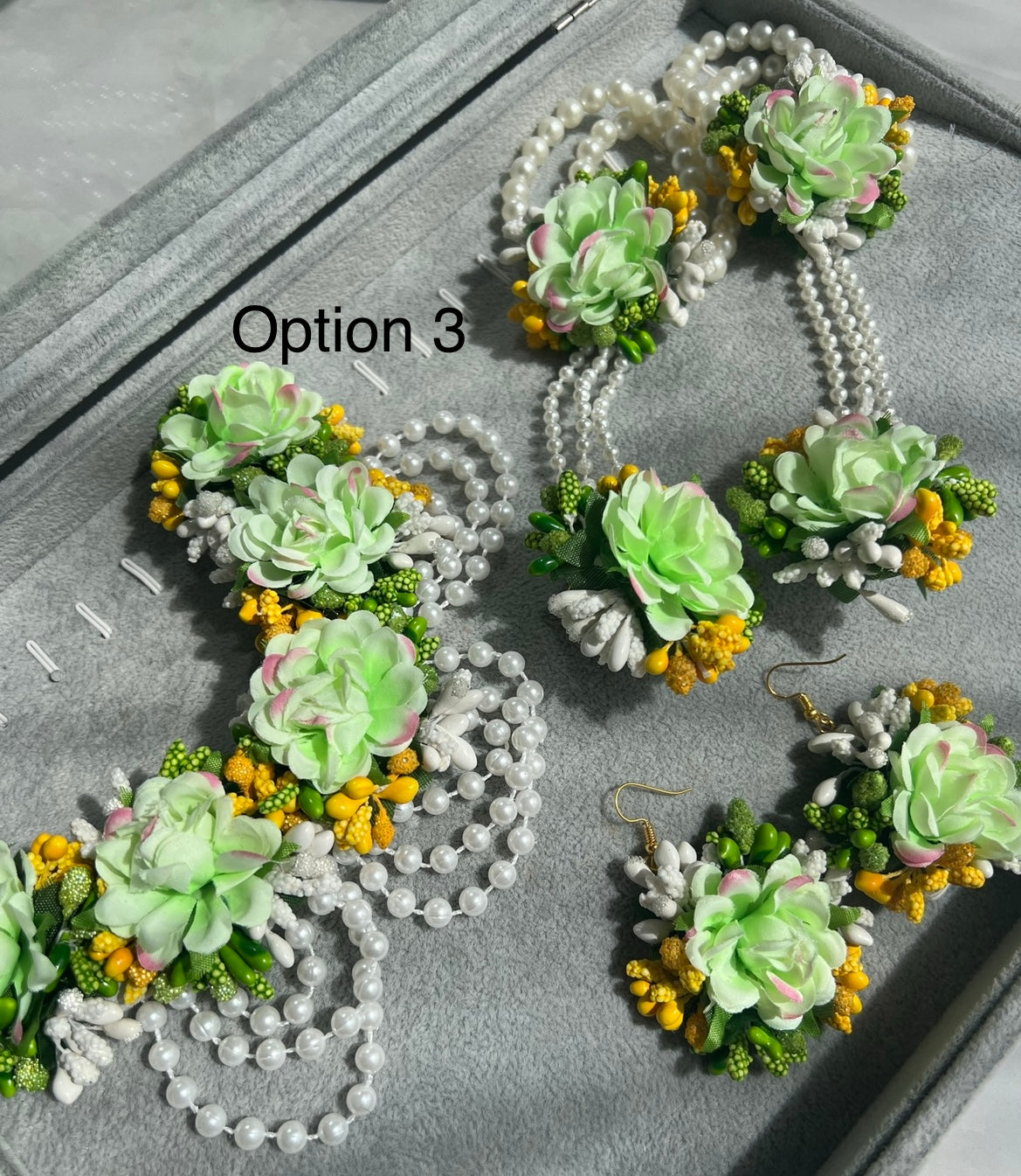 Floral Jewelry Set