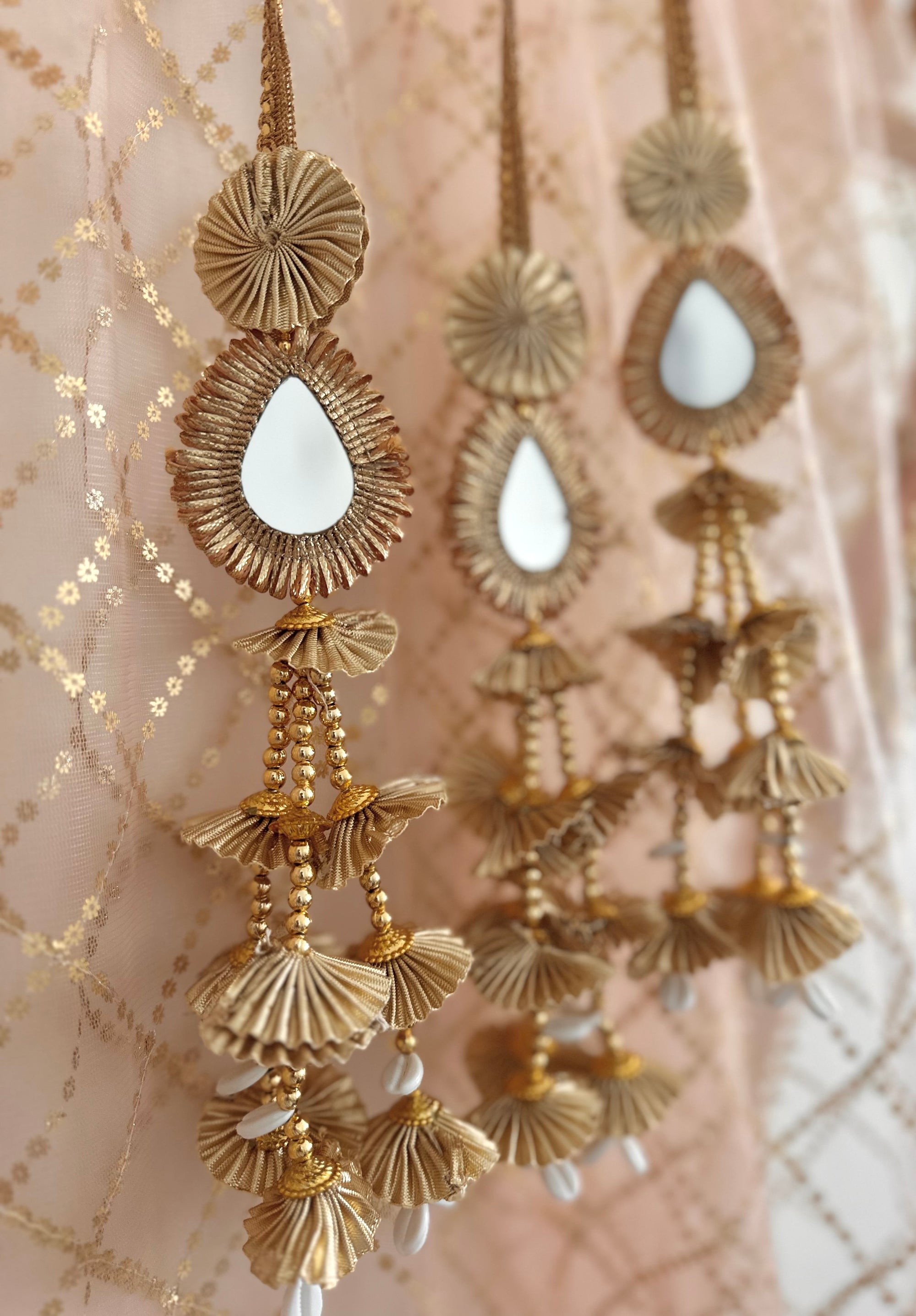 Golden Mirror Parandi | Ready-to-ship