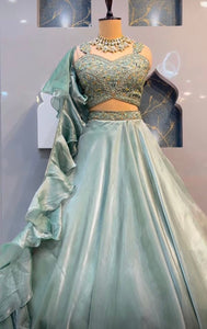 Sage Lehenga