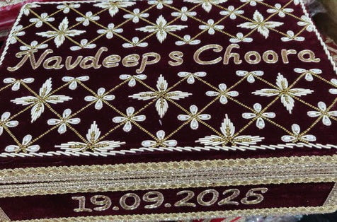 Choora & Kaleeray Box | Ready-to-ship | Bridal Box