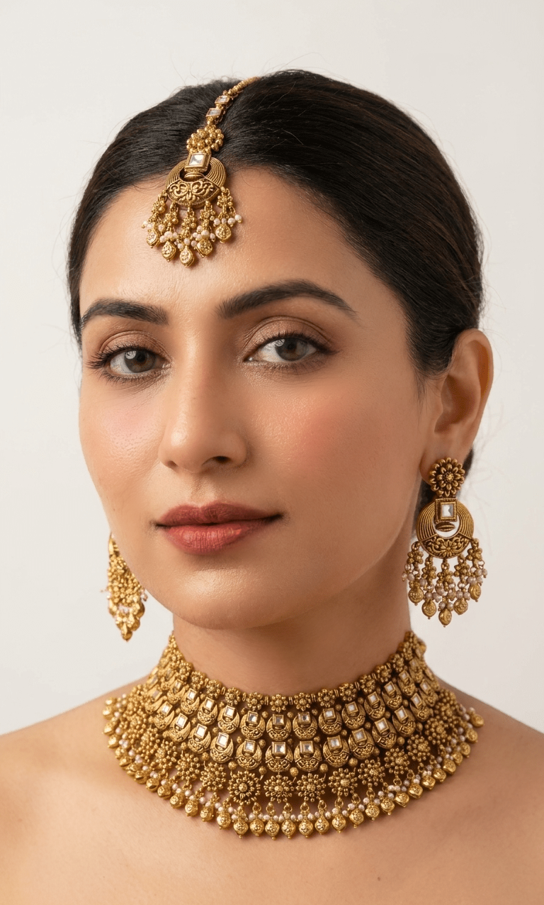 Naila Gold Set | Ready-to-ship