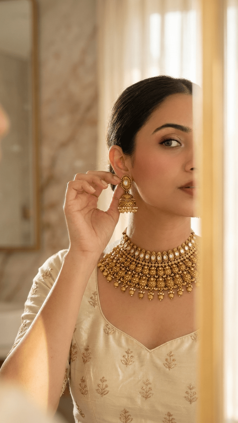 Harveen Gold Set | Ready-to-ship