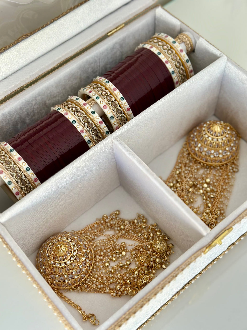 Choora & Kaleeray Box | Ready-to-ship | Bridal Box