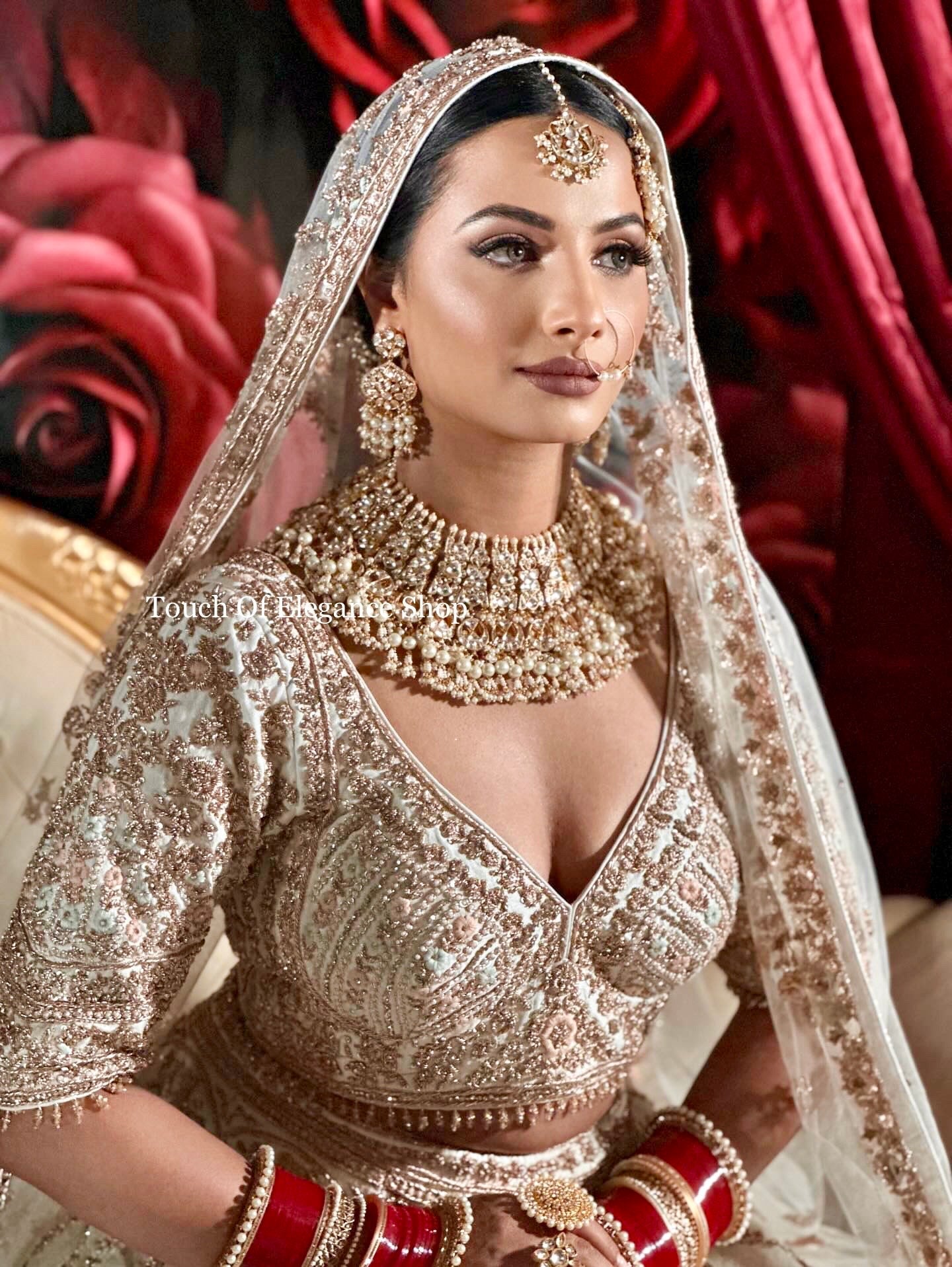 Aavya Pachi Kundan Set | Ready - to - ship - Touch Of Elegance