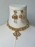 Advika Gold Set | Ready - to - ship - Touch Of Elegance