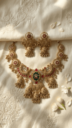 Ajmer Gold Set | Ready - to - ship - Touch Of Elegance