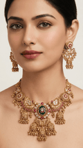 Ajmer Gold Set | Restock on the way • Ready-to-ship - Touch Of Elegance