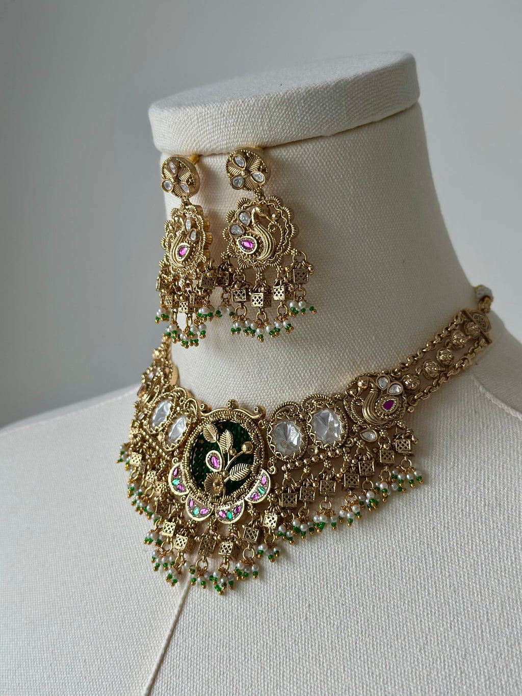 Alina Gold Set | Ready - to - ship - Touch Of Elegance