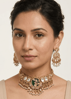 Alina Gold Set | Ready - to - ship - Touch Of Elegance