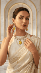 Amber Yellow Set | Ready-to-ship - Touch Of Elegance