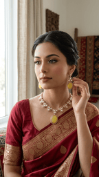 Amber Yellow Set | Ready-to-ship - Touch Of Elegance