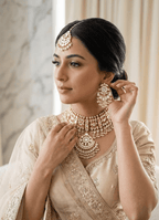 Amina Pearl Set - Pachi Kundan | Ready-to-ship - Touch Of Elegance