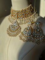 Amina Pearl Set - Pachi Kundan | Ready-to-ship - Touch Of Elegance