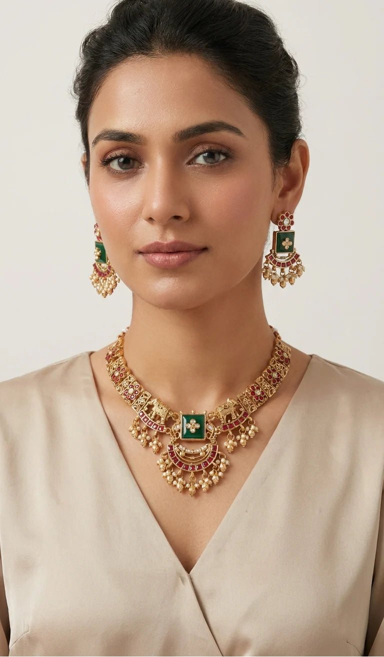Amira Gold Set | Ready-to-ship - Touch Of Elegance