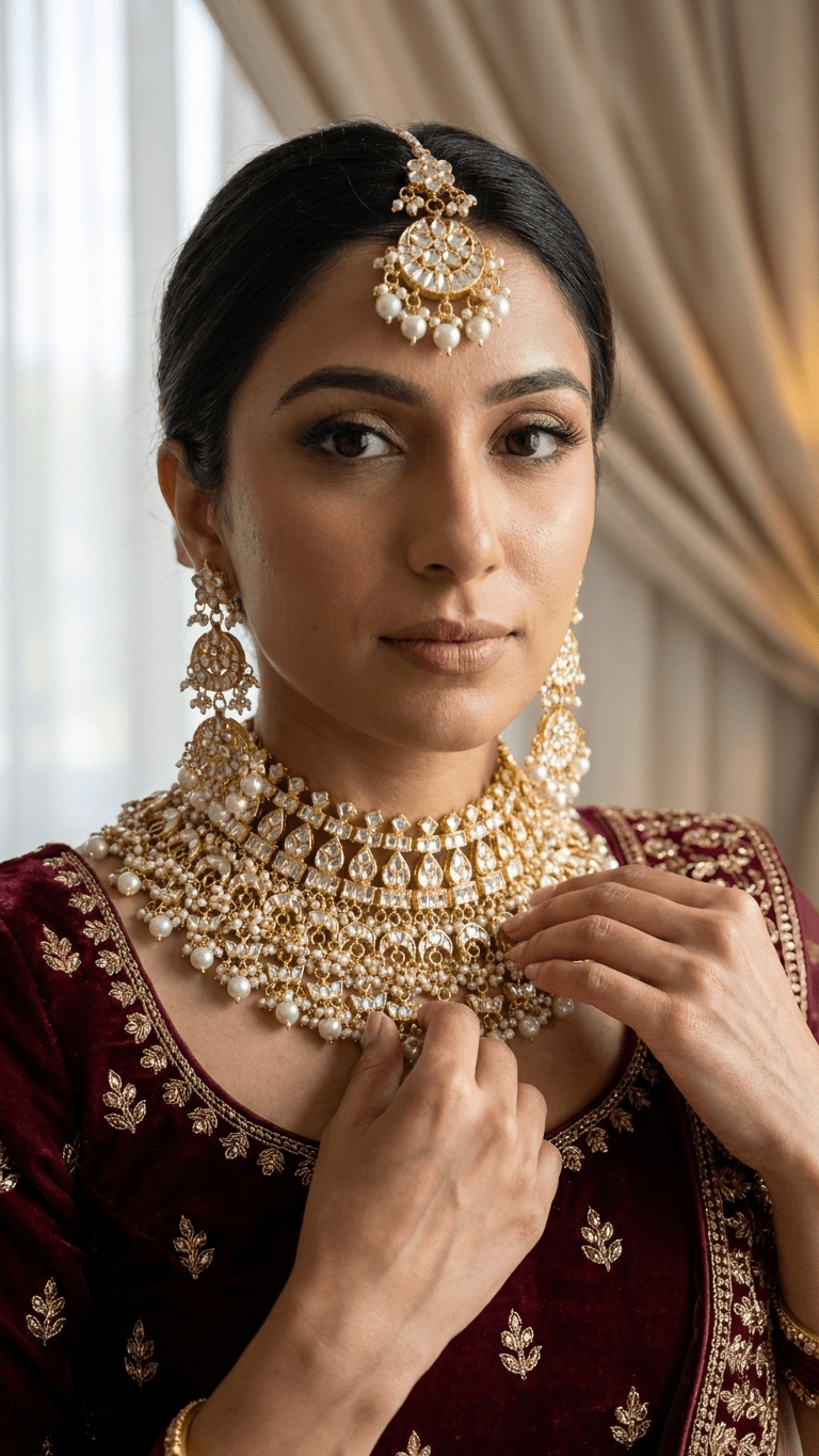 Amit Bridal Set | Made-on-order (Bestseller) - Touch Of Elegance