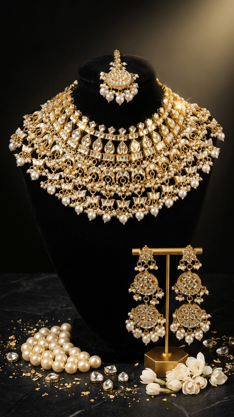 Amit Bridal Set | Made-on-order (Bestseller) - Touch Of Elegance