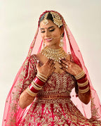 Amit Bridal Set | Made - on - order (Bestseller) - Touch Of Elegance