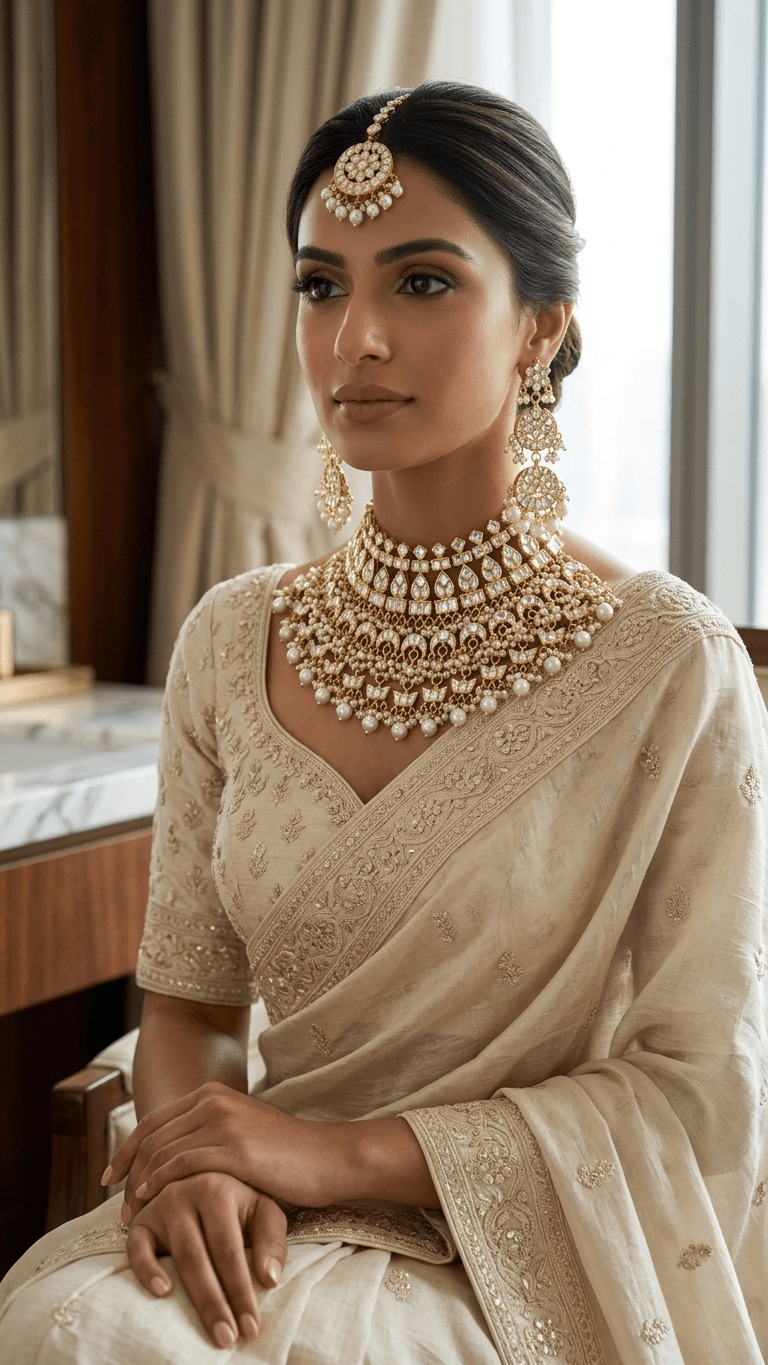 Amit Bridal Set | Made-on-order (Bestseller) - Touch Of Elegance