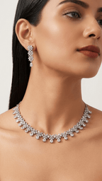 Amit Diamond Set | Ready-to-ship - Touch Of Elegance