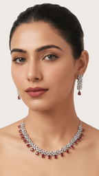 Amit Diamond Set | Ready-to-ship - Touch Of Elegance