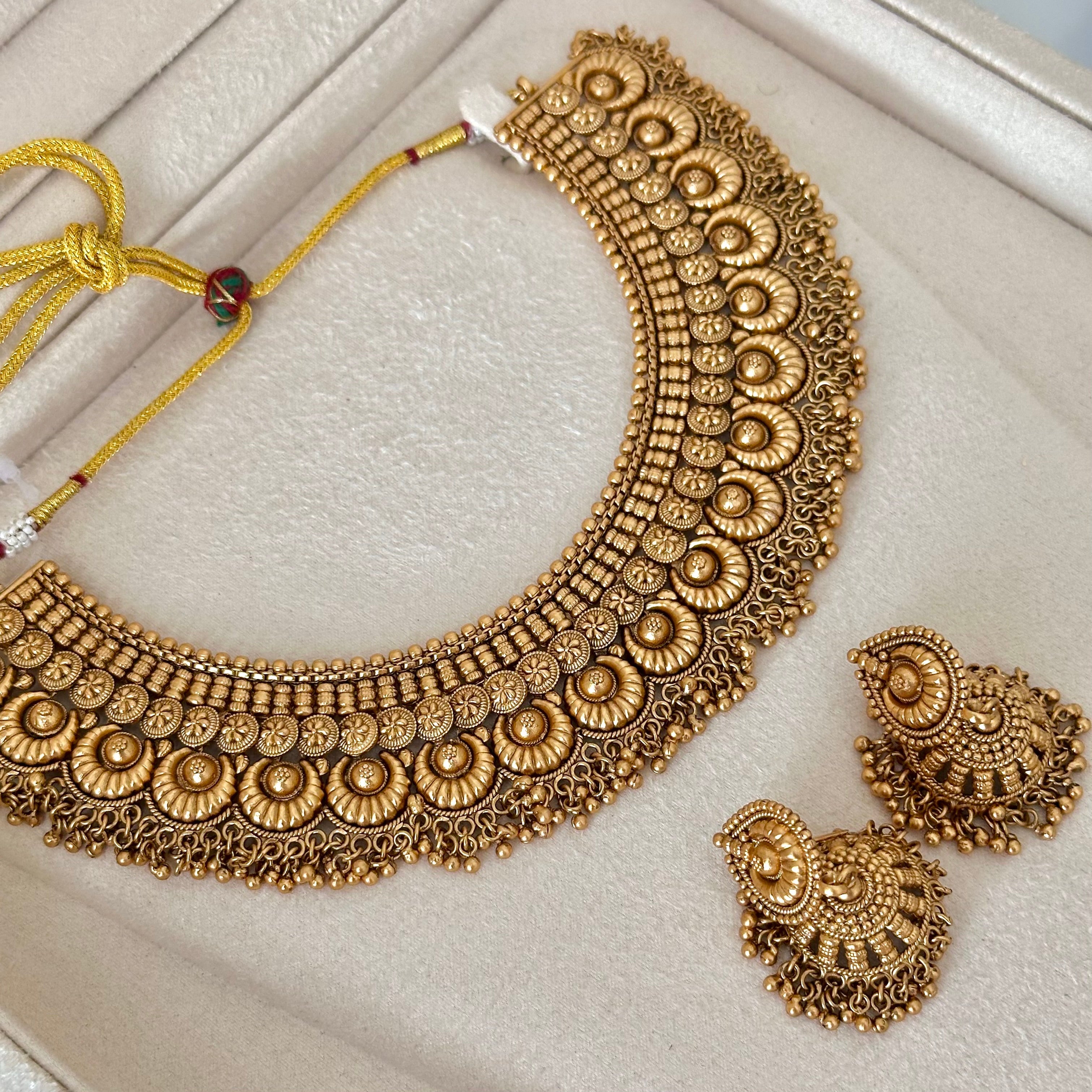Amreen Gold Set | Ready - to - ship - Touch Of Elegance