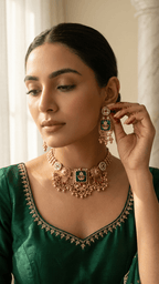 Anara Gold Set | Ready - to - ship - Touch Of Elegance