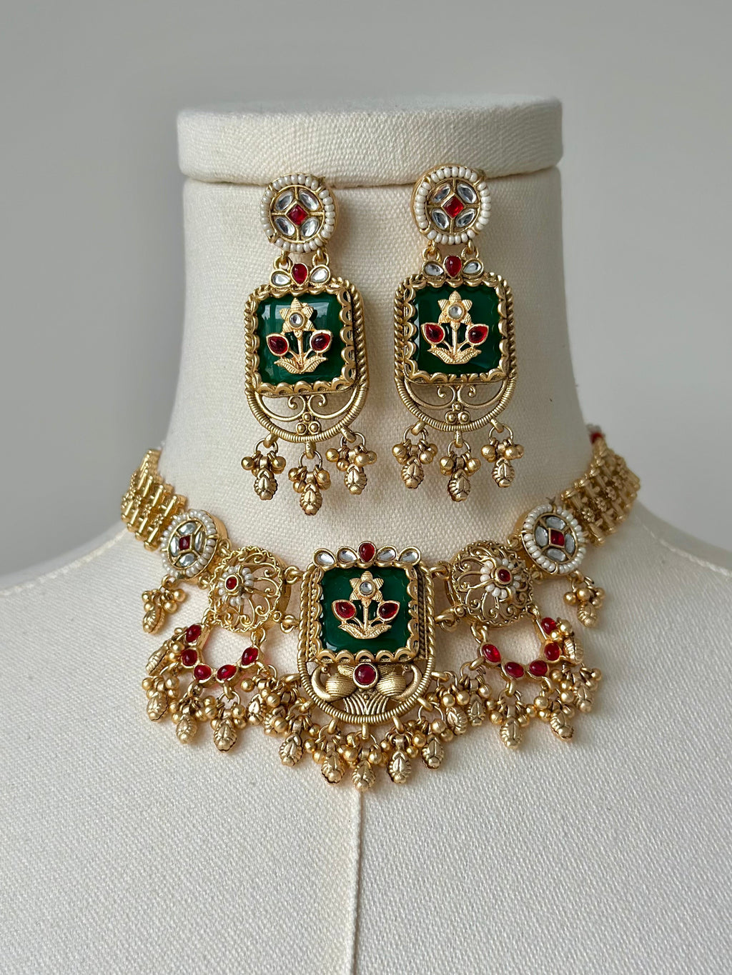 Anara Gold Set | Ready - to - ship - Touch Of Elegance