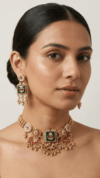 Anara Gold Set | Ready - to - ship - Touch Of Elegance