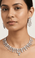 Anaya American Diamond Set | Ready - to - ship - Touch Of Elegance