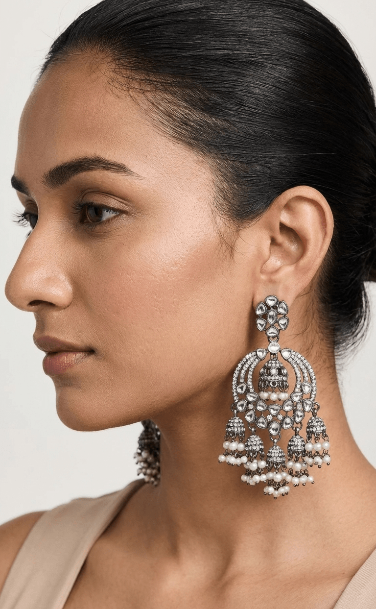 Antique Gem Earrings | Ready - to - ship - Touch Of Elegance