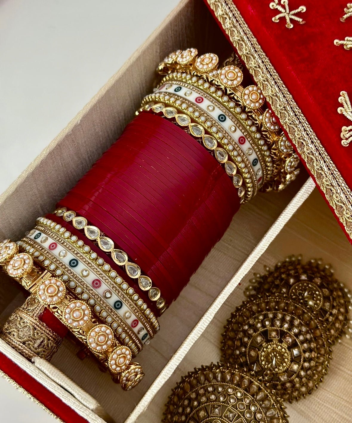 Antique Gold Kaleeray | Pre - order - Touch Of Elegance