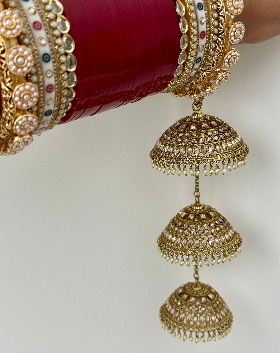Antique Gold Kaleeray | Pre - order - Touch Of Elegance