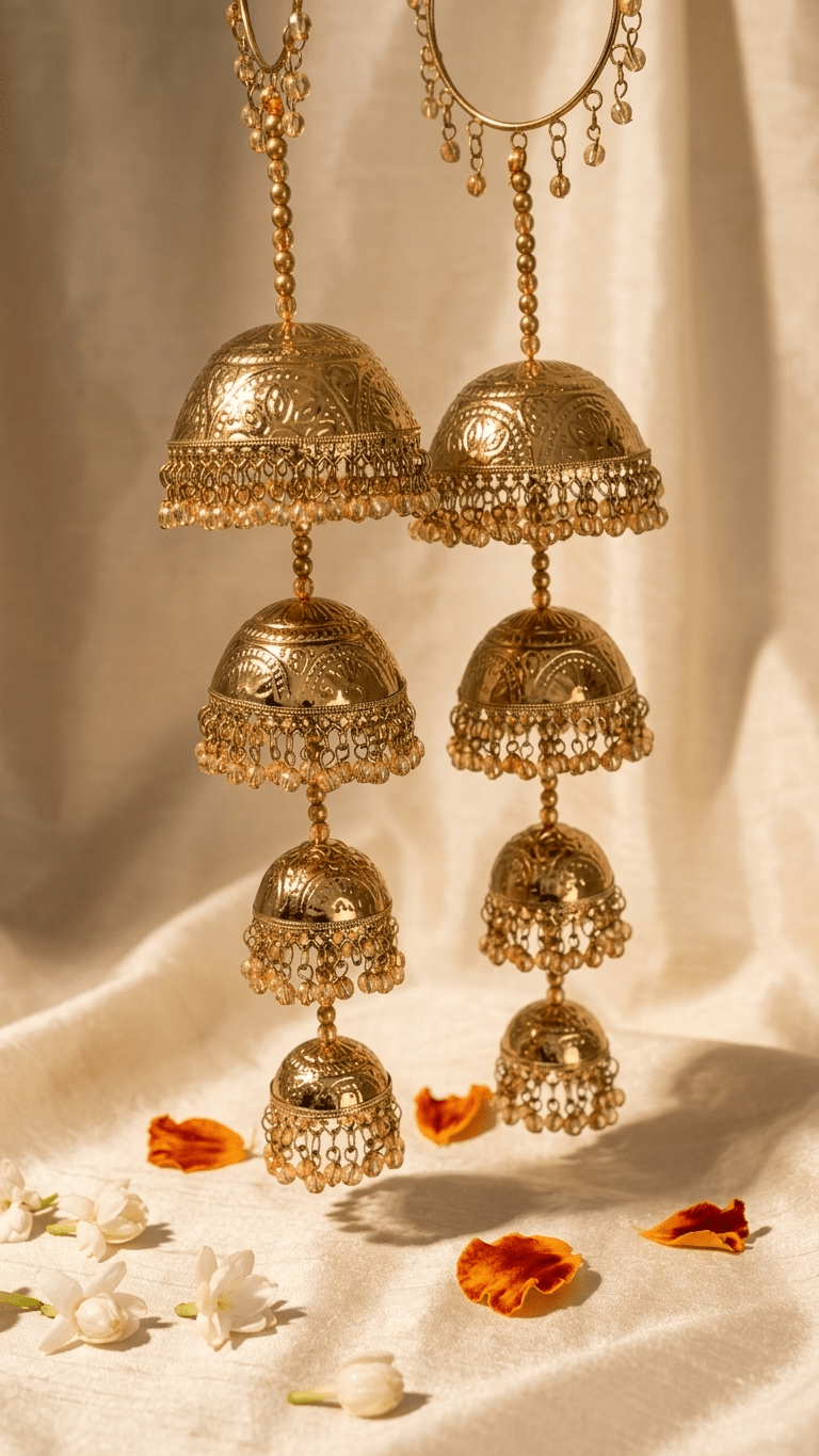 Antique Gold Kaleeray | Ready-to-ship - Touch Of Elegance