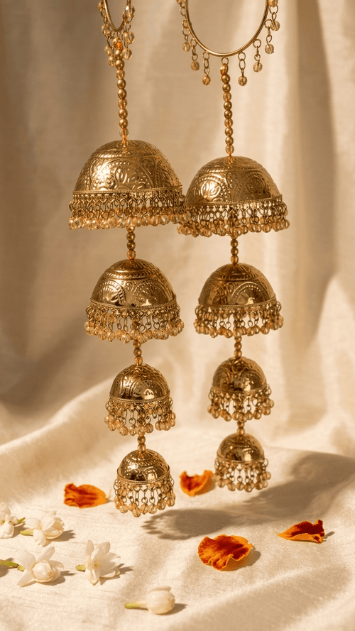 Antique Gold Kaleeray | Ready-to-ship - Touch Of Elegance