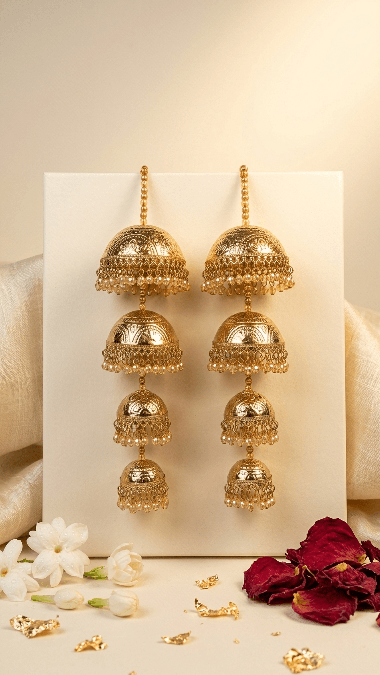 Antique Gold Kaleeray | Ready-to-ship - Touch Of Elegance
